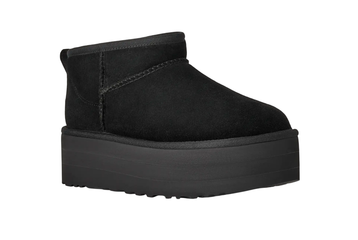 UGG Classic Ultra Mini Platform – Black | 100% Original