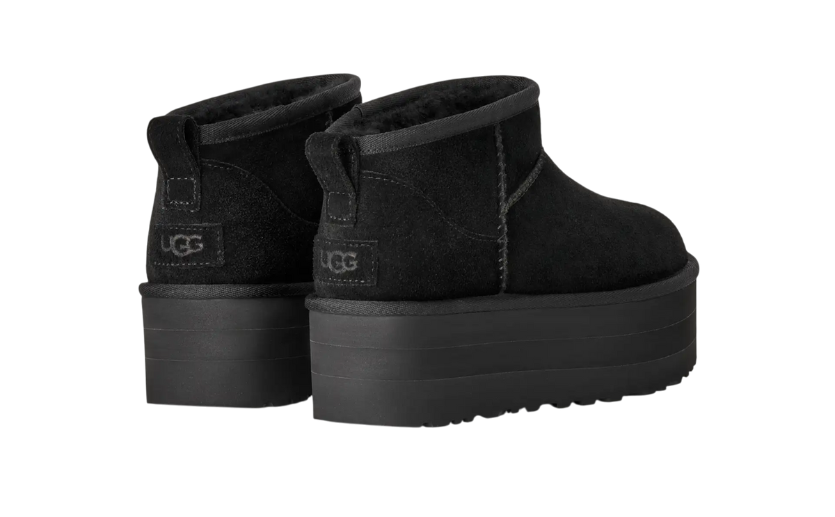 UGG Classic Ultra Mini Platform – Black | 100% Original
