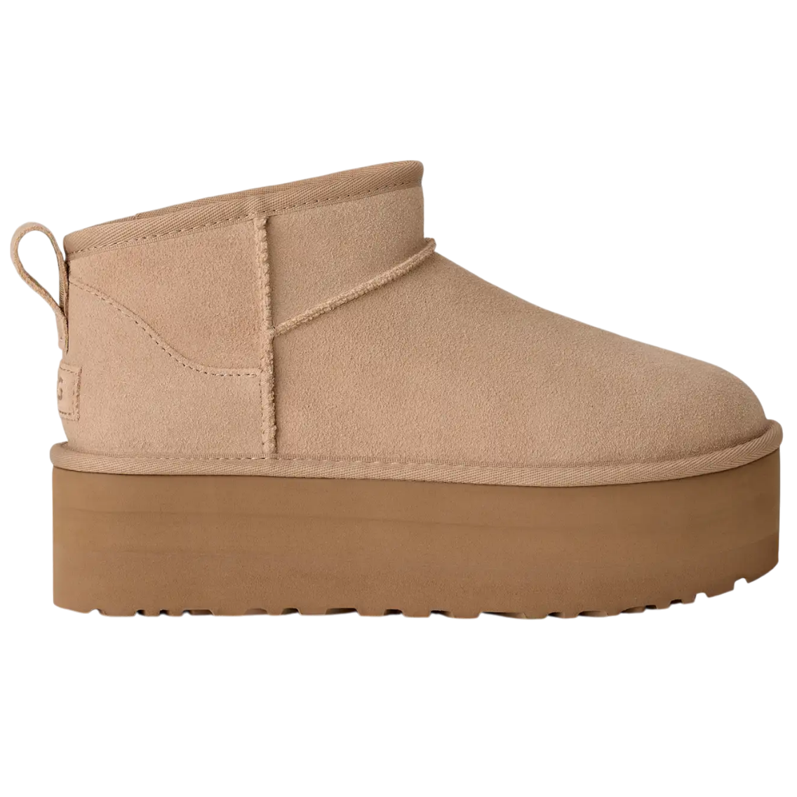 UGG Classic Ultra Mini Platform – Sand | 100% Original
