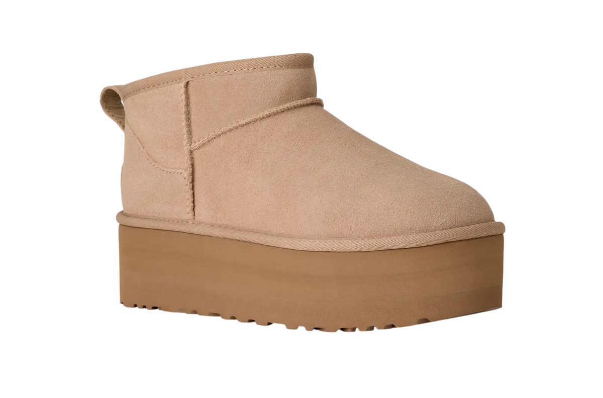 UGG Classic Ultra Mini Platform – Sand | 100% Original