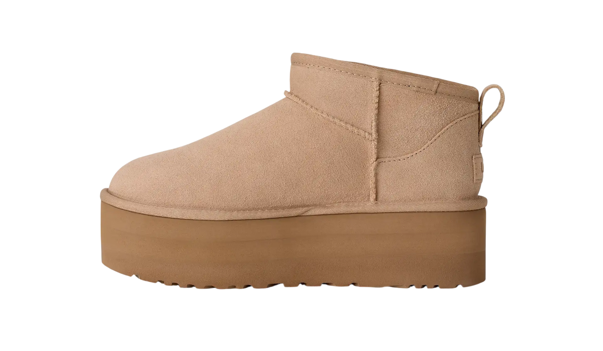 UGG Classic Ultra Mini Platform – Sand | 100% Original