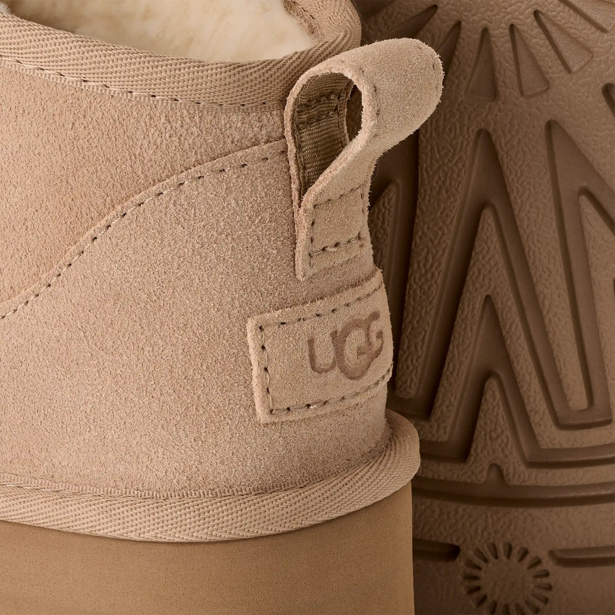 UGG Classic Ultra Mini Platform – Sand | 100% Original